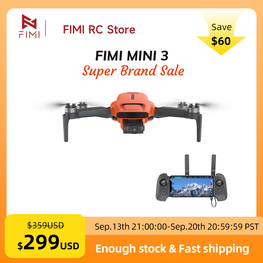 Drone Gimbal 3 Axis - Dron con Cámara FIMI MINI 3,