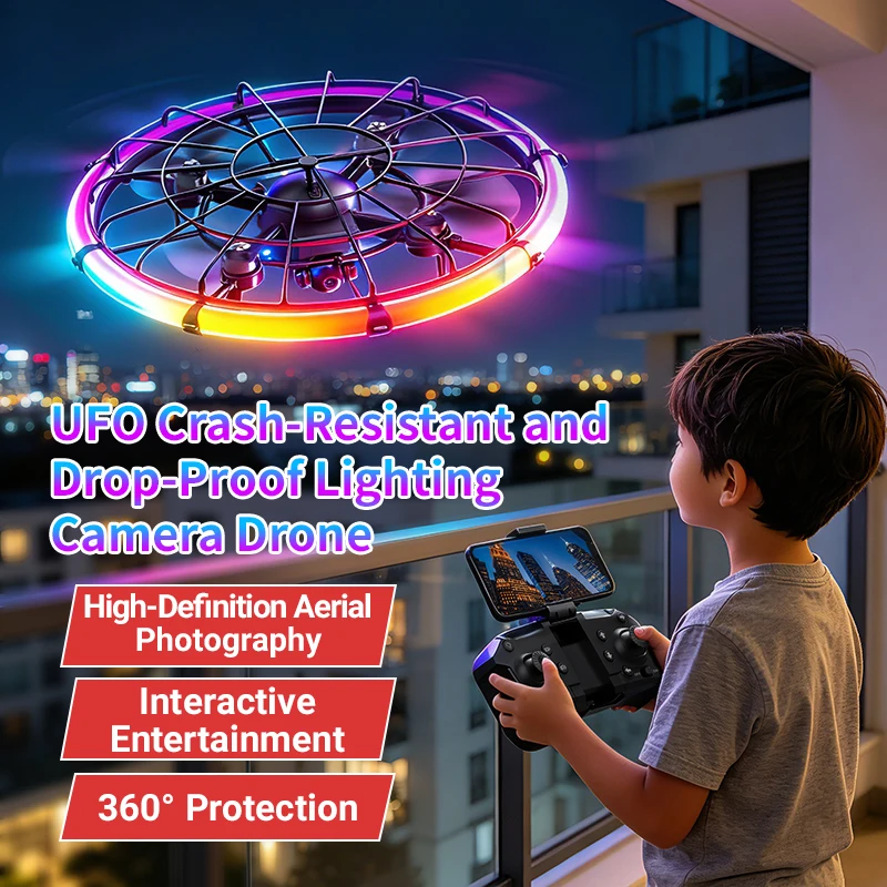Dron RC JJRC H145 UFO con Lent - Drone Gimbal Brushless reseña y precio