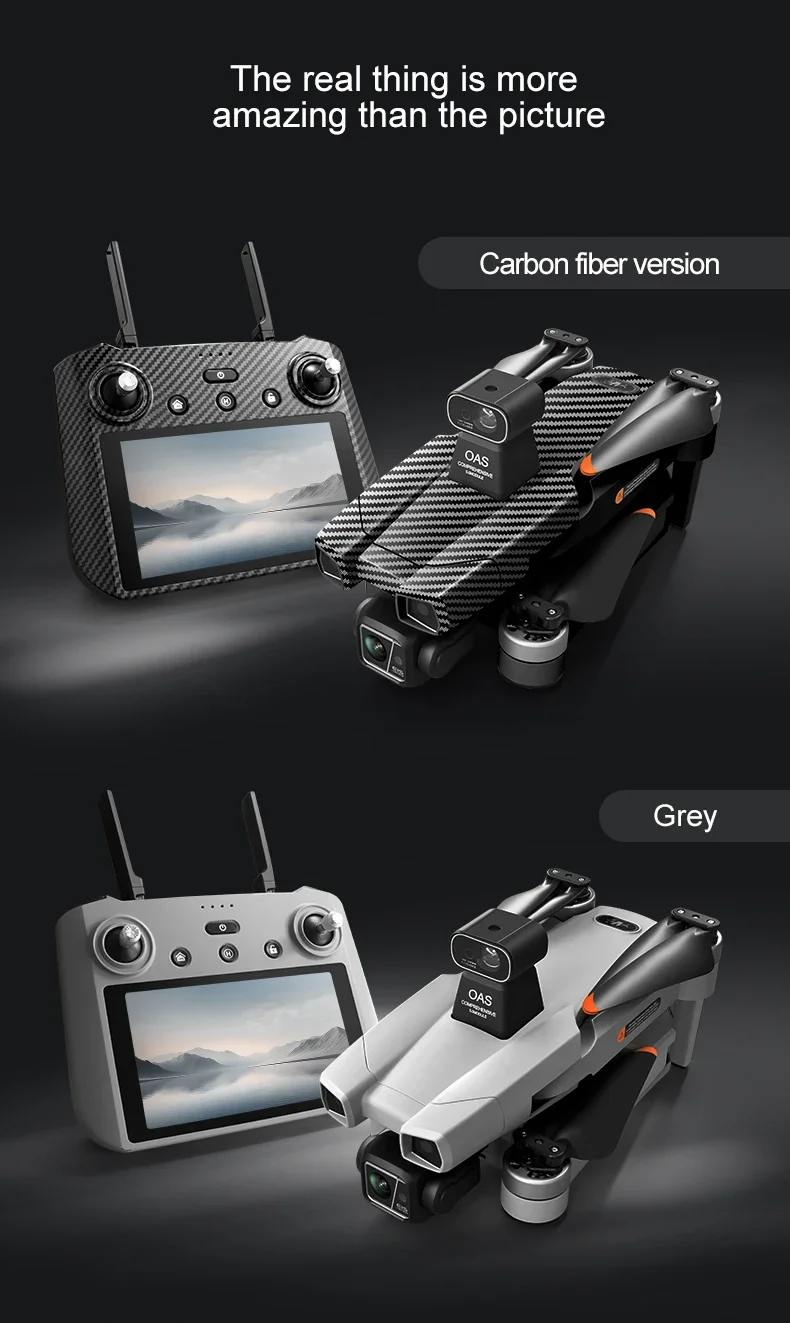 AE86drone de alta gama con cám - Drone Gimbal 3 Axis reseña y precio