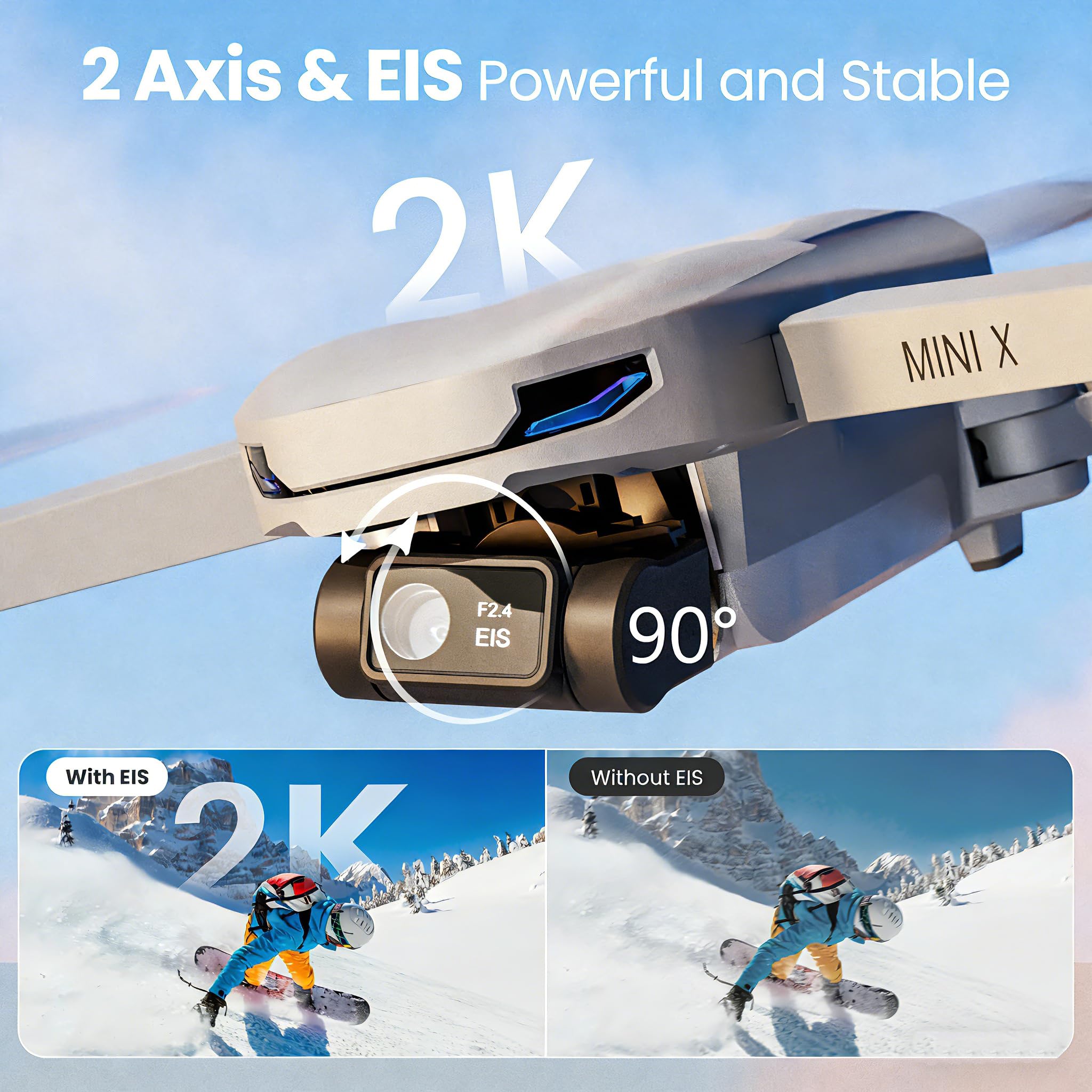 Dron con cámara para adultos,  - Drone Gimbal 2 Axis reseña y precio